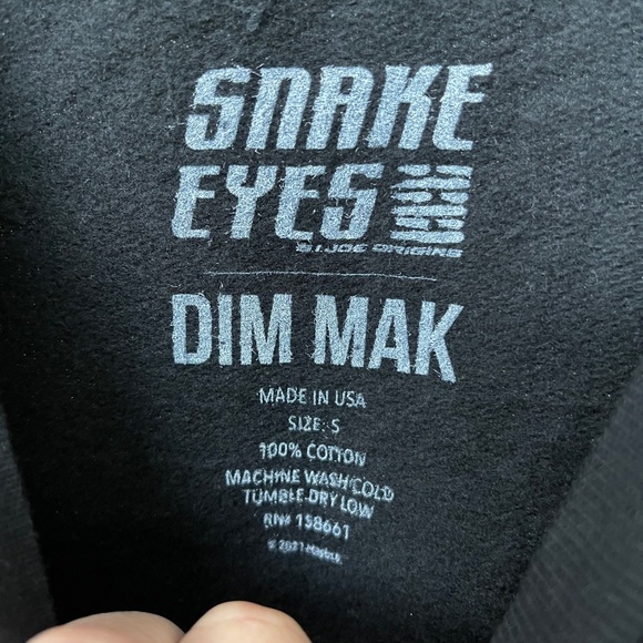Dim Mak x Snake Eyes - Arashikage Crew Neck - Black - Picture 4 of 5